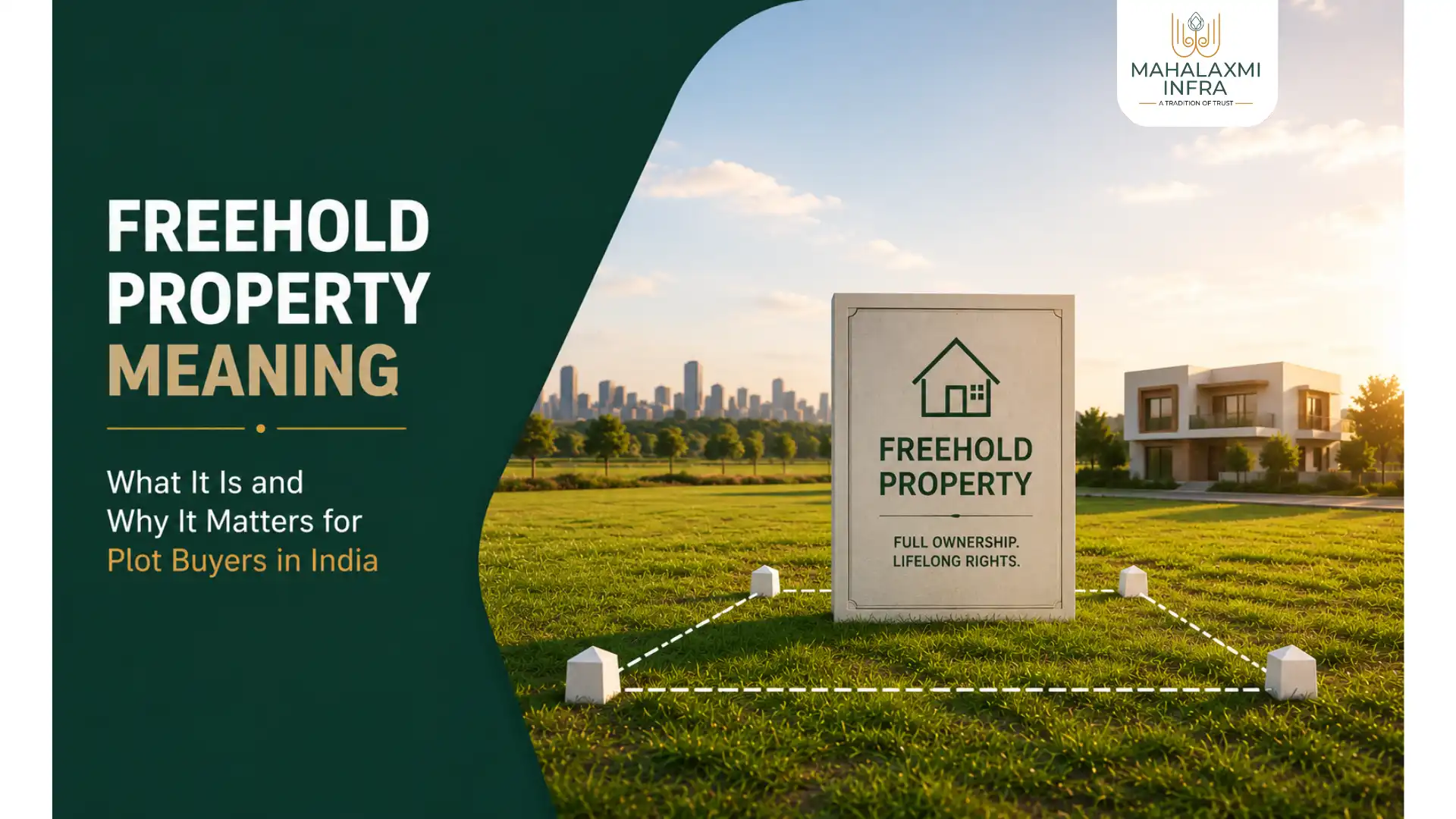 What Freehold Property Meaning is and Why It Matters for Plot Buyers in India